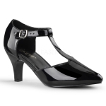 3" Wide Width T-Strap Pump