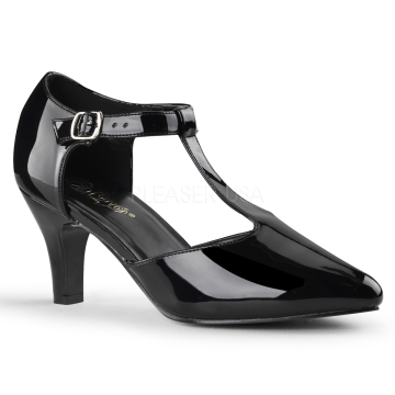 3" Wide Width T-Strap Pump