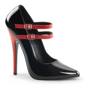 6" Mary Jane Pump W/ Contrast Heel