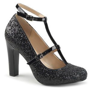Queen-01 Glitter Pumps