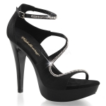 PL-Cocktail 526 Rhinestone Sandal With Strap