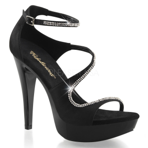 PL-Cocktail 526 Rhinestone Sandal With Strap