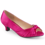 PL-Fab 422 Peep Toe Pump With Knot