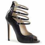 PL-Sexy-17 Open Toe Multi Strap Pump